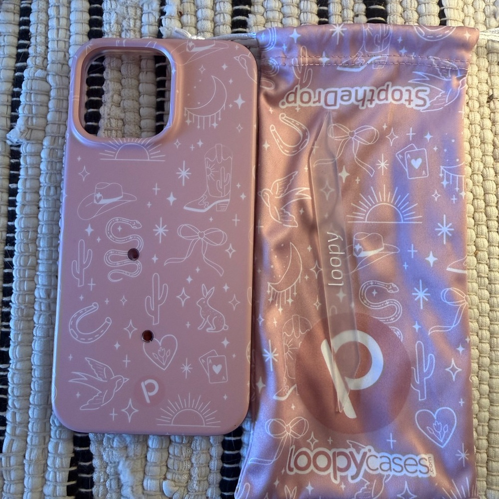 Loopy Case Desert Pink Phone Case